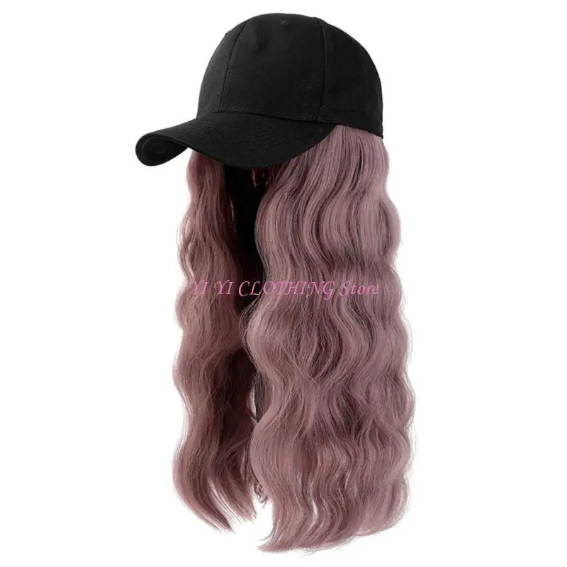 N5KF Baseball Cap With Hair Extensions For Women Baseball Hat Long Wavy Curly
N5KF Baseball Cap With Hair Extensions For Women Baseball Hat Long Wavy Curly