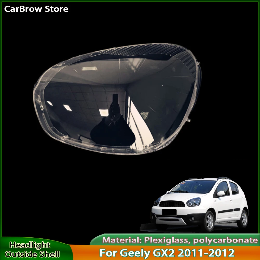 Headlight Shell Lens Plexiglass Replace Original Lampshade For Geely GX2 2011-2012 Headlamp CoverTransparent Mask
Headlight Shell Lens Plexiglass Replace Original Lampshade For Geely GX2 2011-2012 Headlamp CoverTransparent Mask
