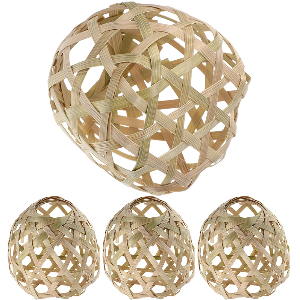 4pcs Bamboo Desk Lamp Shade Handwoven Mini Round Cover for Home Lighting Decor Pendant Light Fixture Replacement
4pcs Bamboo Desk Lamp Shade Handwoven Mini Round Cover for Home Lighting Decor Pendant Light Fixture Replacement