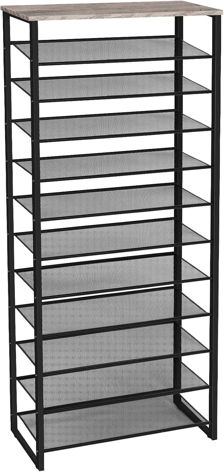 Shoe Ra, 12-Tier Shoe Storage Organizer, Large Capacity Shoe Shelf For Front Door Entrance, Entryway, Closet, Holds 36-48 Pairs
Shoe Ra, 12-Tier Shoe Storage Organizer, Large Capacity Shoe Shelf For Front Door Entrance, Entryway, Closet, Holds 36-48 Pairs