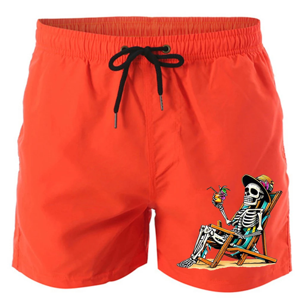 2025 New Men's Fashion Skeleton Printed Sports Surfing Shorts Casual Shorts Breathable Swimming Beach Shorts Slow Running Shorts
2025 New Men's Fashion Skeleton Printed Sports Surfing Shorts Casual Shorts Breathable Swimming Beach Shorts Slow Running Shorts