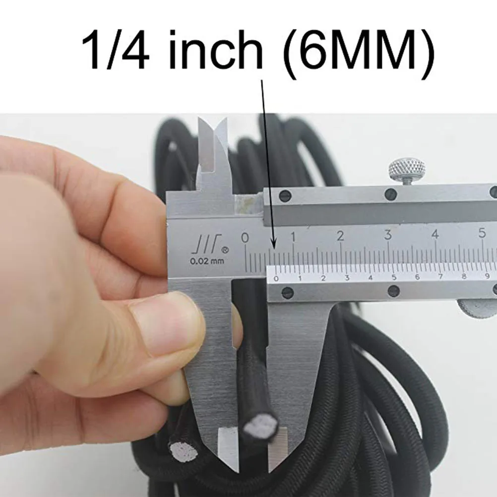 6M Strong Elastic Bungee Cord Durable Stretch String for Outdoor Kayak Boat Camping Fitness Gear Accessories Hiking Tent 
6M Strong Elastic Bungee Cord Durable Stretch String for Outdoor Kayak Boat Camping Fitness Gear Accessories Hiking Tent