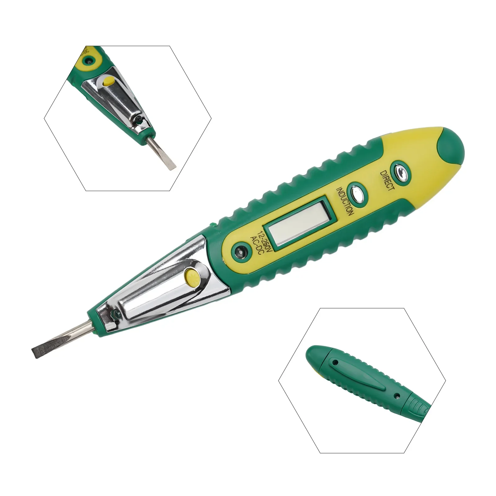 Noncontact Electric Pen Chrome Vanadium Steel Material Analysis of Product Layers Blue Light Display
Noncontact Electric Pen Chrome Vanadium Steel Material Analysis of Product Layers Blue Light Display