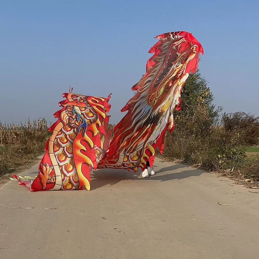 8 m New Arrival Chinese Dragon Dance Tail Accessories Washable New Year Festival Performance Prop (Not include Dragon Head)
8 m New Arrival Chinese Dragon Dance Tail Accessories Washable New Year Festival Performance Prop (Not include Dragon Head)