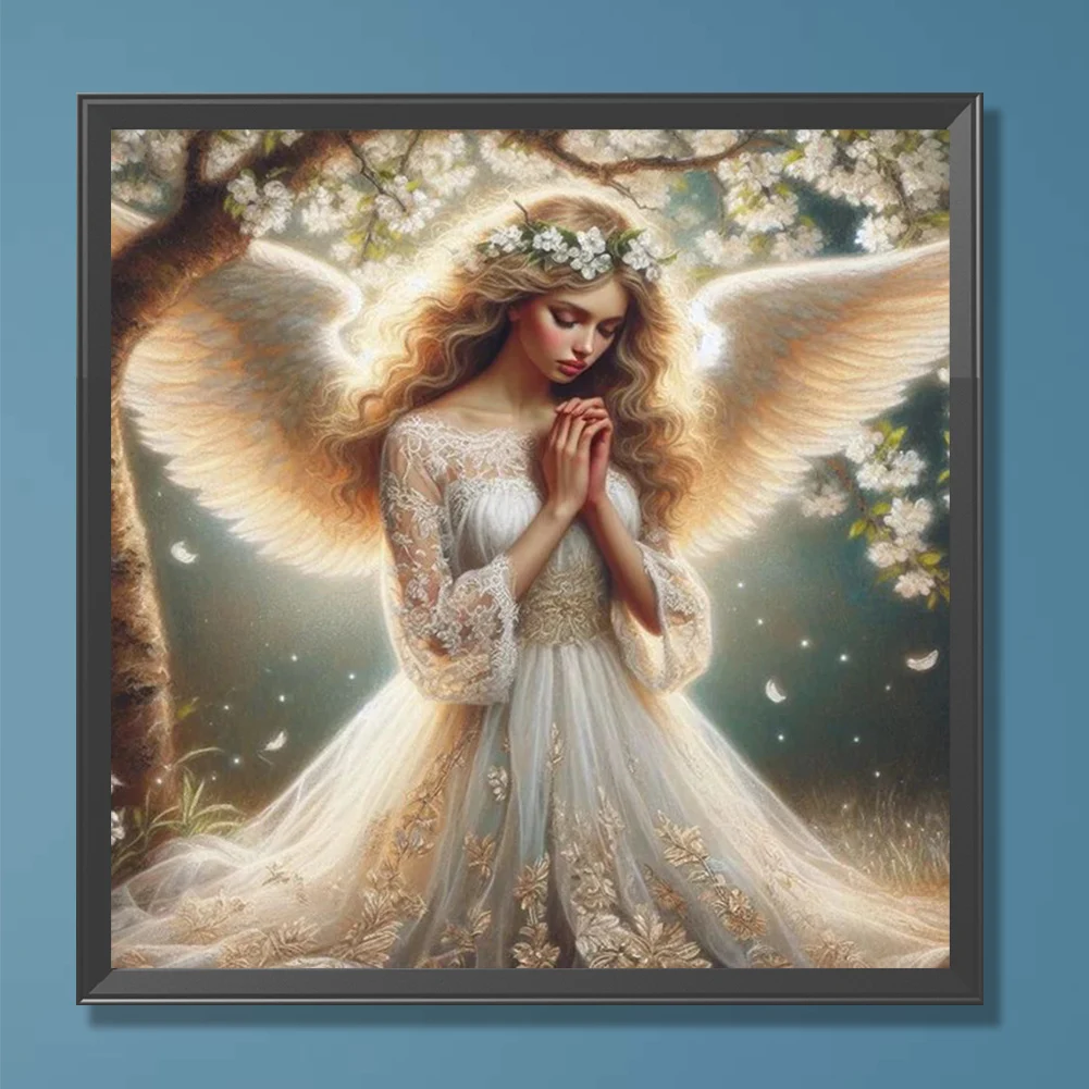 5D DIY Full Round Drill Diamond Painting Praying Angel Kit Home Decor Art Craft
5D DIY Full Round Drill Diamond Painting Praying Angel Kit Home Decor Art Craft