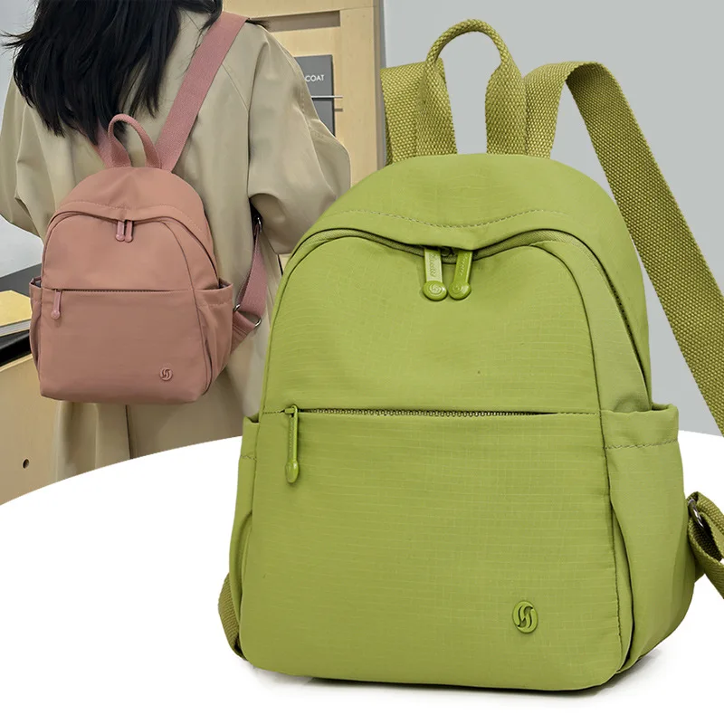 Small School Bagpack Light Weight Waterproof Travel Bags High Quality Female Nylon Backpacks Simple Students
Small School Bagpack Light Weight Waterproof Travel Bags High Quality Female Nylon Backpacks Simple Students