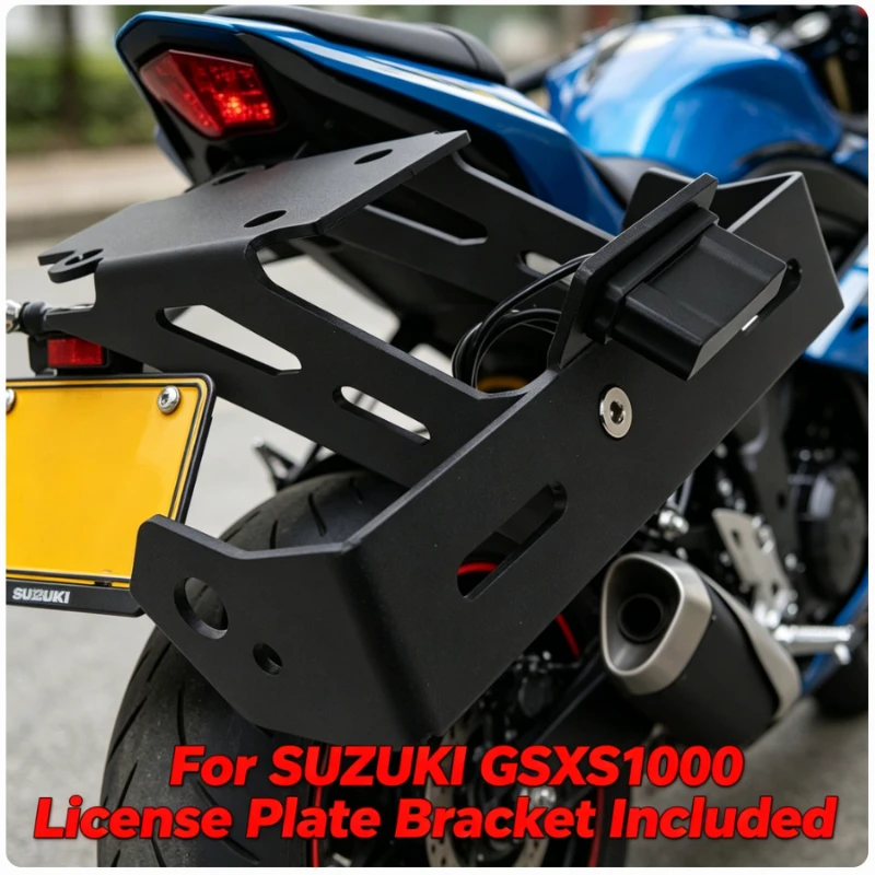 Для мотоциклов SUZUKI GSXS GSX-S 1000 GSX-S1000 GSXS1000 2022 2023: кронштейн для крепления номерного знака на заднее крыло (Tail Tidy)
Для мотоциклов SUZUKI GSXS GSX-S 1000 GSX-S1000 GSXS1000 2022 2023: кронштейн для крепления номерного знака на заднее крыло (Tail Tidy)