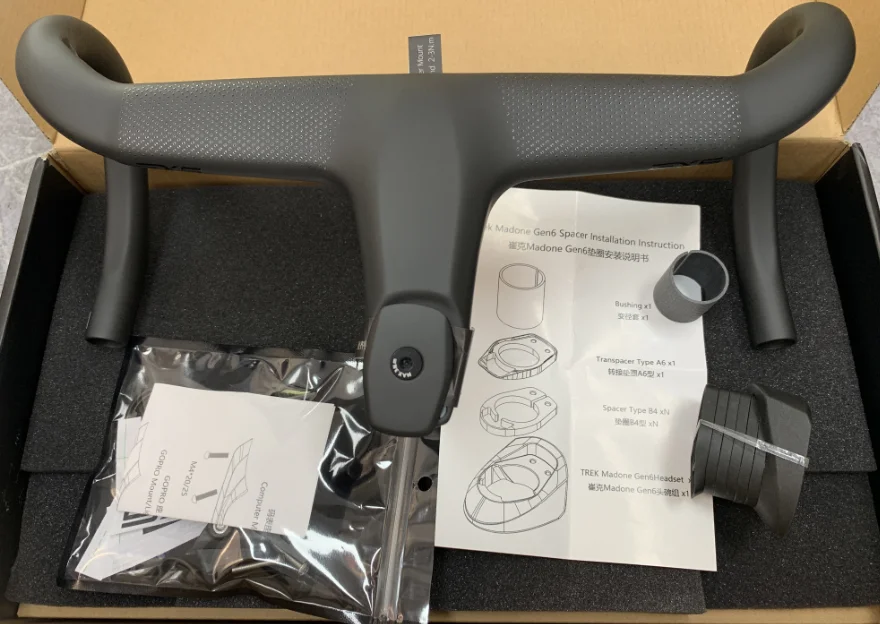 EXS AEROVER Carbon Road руль, встроенная прокладка, аксессуары, карбоновый руль для адаптера BMC/sl7/trek madone/fsa 28,6/31,8 мм
EXS AEROVER Carbon Road руль, встроенная прокладка, аксессуары, карбоновый руль для адаптера BMC/sl7/trek madone/fsa 28,6/31,8 мм