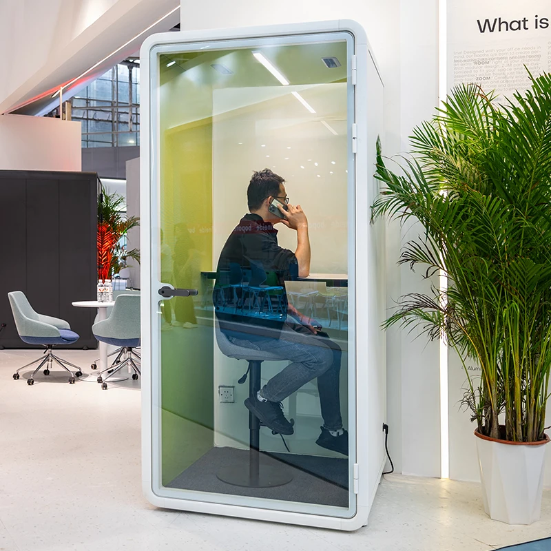 Modern Office Furniture White Soundproof Coffee Pod Smart Meeting Room Phone Booth Silent Cabin for Hotel Warehouse Use
Modern Office Furniture White Soundproof Coffee Pod Smart Meeting Room Phone Booth Silent Cabin for Hotel Warehouse Use