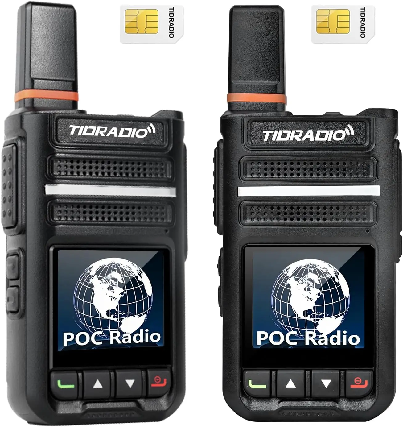 Long Range 6000+ Miles Walkie Talkies, 4G LTE PTT Two-Way Radios for Family & Logistics, 2pcs with SIM Card
Long Range 6000+ Miles Walkie Talkies, 4G LTE PTT Two-Way Radios for Family & Logistics, 2pcs with SIM Card
