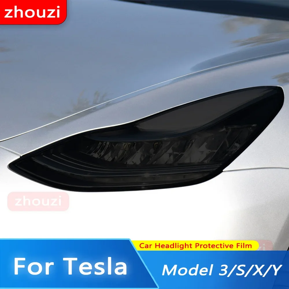 2 Pcs For Tesla Model 3 X Y S Car Headlight Tint Smoke Black Protective Film Protection Transparent TPU Sticker 2022 Accessories
2 Pcs For Tesla Model 3 X Y S Car Headlight Tint Smoke Black Protective Film Protection Transparent TPU Sticker 2022 Accessories