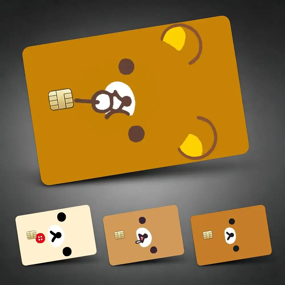 Cartoon R-Rilakkuma Credit Card Skin Stickers For VISA Bank Bus Metro Access Card Protective Film Cover Sticker
Cartoon R-Rilakkuma Credit Card Skin Stickers For VISA Bank Bus Metro Access Card Protective Film Cover Sticker