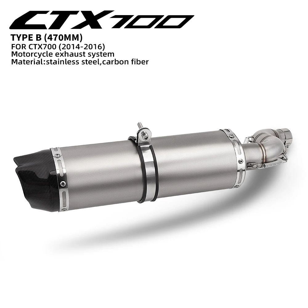 Motorcycle Modified Exhaust Middle Connect Pipe 50.8mm Slip On Link Elbow Tube For CTX700 CTX700N DCT Exhaust Muffler
Motorcycle Modified Exhaust Middle Connect Pipe 50.8mm Slip On Link Elbow Tube For CTX700 CTX700N DCT Exhaust Muffler