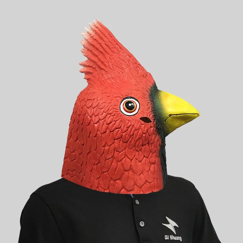Funny Cardinal Animal Masks Halloween Party Costume Accessories Cute Bird Headdress Disguise Live Stream Funny Character
Funny Cardinal Animal Masks Halloween Party Costume Accessories Cute Bird Headdress Disguise Live Stream Funny Character