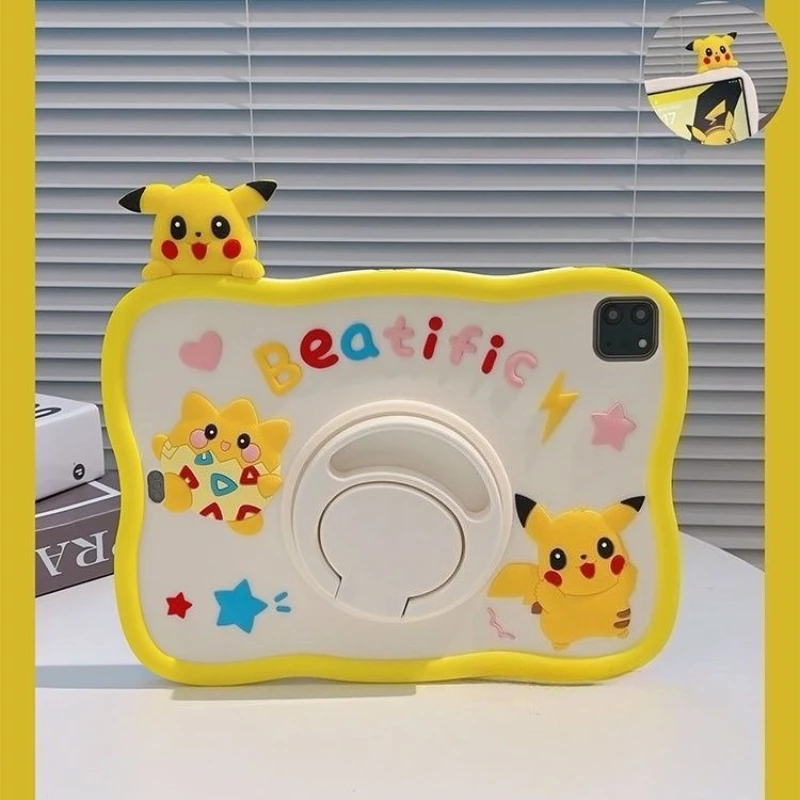 Kawaii Pikachu Tablet Case for Ipad 11th Gen 11in Pro 22 21 9th 10.2inch Cartoon Silicone Case 10th Air4 5 10.9in Mini6 Cover
Kawaii Pikachu Tablet Case for Ipad 11th Gen 11in Pro 22 21 9th 10.2inch Cartoon Silicone Case 10th Air4 5 10.9in Mini6 Cover