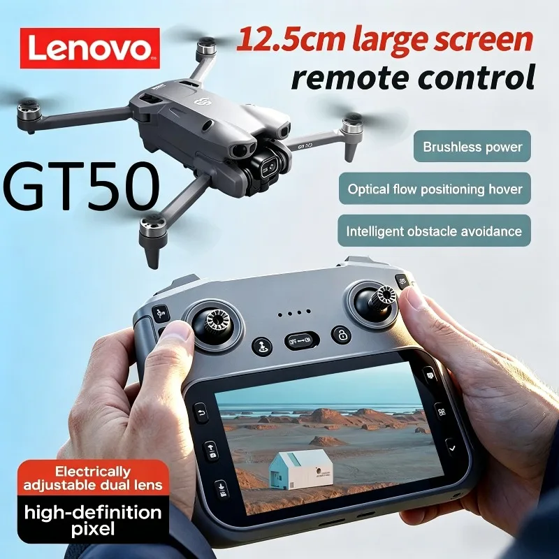 Lenovo GT50 5G Professional Drone, Optical Flow Aerial Photography, 8K HD Camera Brushless Motor with screen RC Quadcopter
Lenovo GT50 5G Professional Drone, Optical Flow Aerial Photography, 8K HD Camera Brushless Motor with screen RC Quadcopter