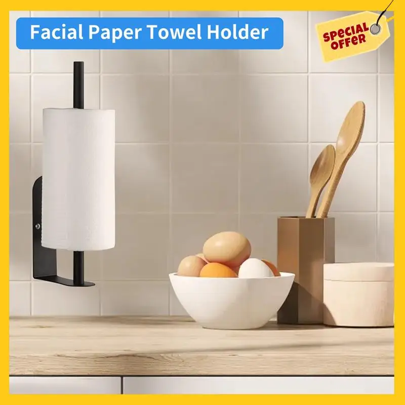 Paper Towel Holder , Under Cabinet Paper Towel Holder With Damping Function, Wall Mount Self Adhesive Or Drilling
Paper Towel Holder , Under Cabinet Paper Towel Holder With Damping Function, Wall Mount Self Adhesive Or Drilling
