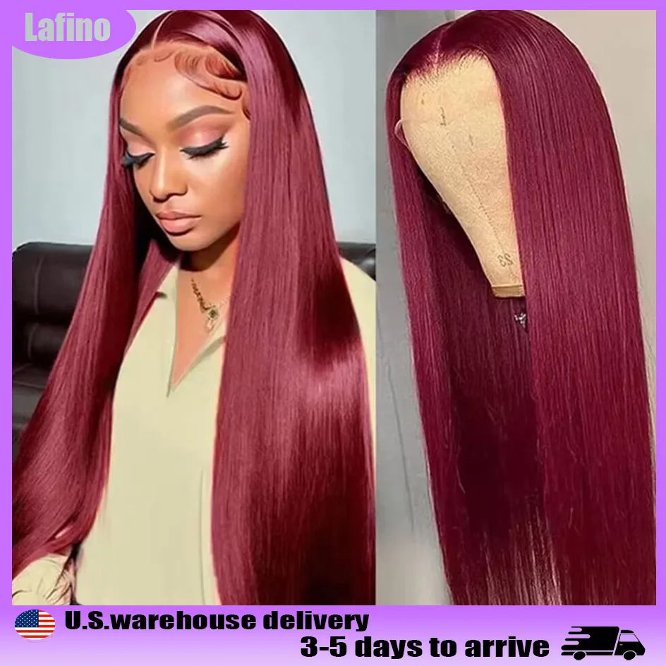Lafino Bone Straight Human Hair Wigs Burgundy 13x6 Hd Lace Frontal Human Hair Wig 99j Human Hair Wig 13x4 Lace Frontal Brazilian
Lafino Bone Straight Human Hair Wigs Burgundy 13x6 Hd Lace Frontal Human Hair Wig 99j Human Hair Wig 13x4 Lace Frontal Brazilian