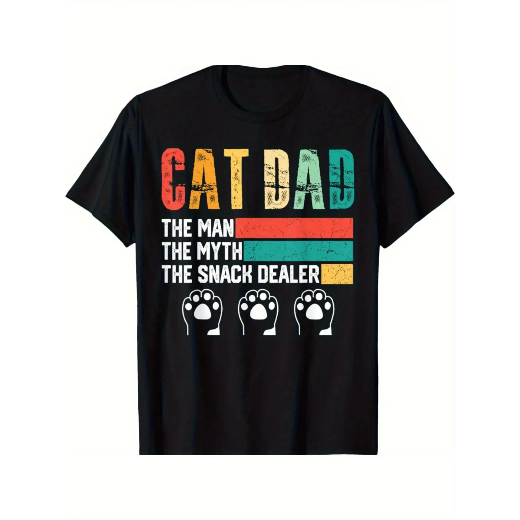 Cat Dad The Man The Myth The Snack Dealer T-shirt Men Women Unisex Funny Slogan Graphic Tee Pet Lover Gift
Cat Dad The Man The Myth The Snack Dealer T-shirt Men Women Unisex Funny Slogan Graphic Tee Pet Lover Gift
