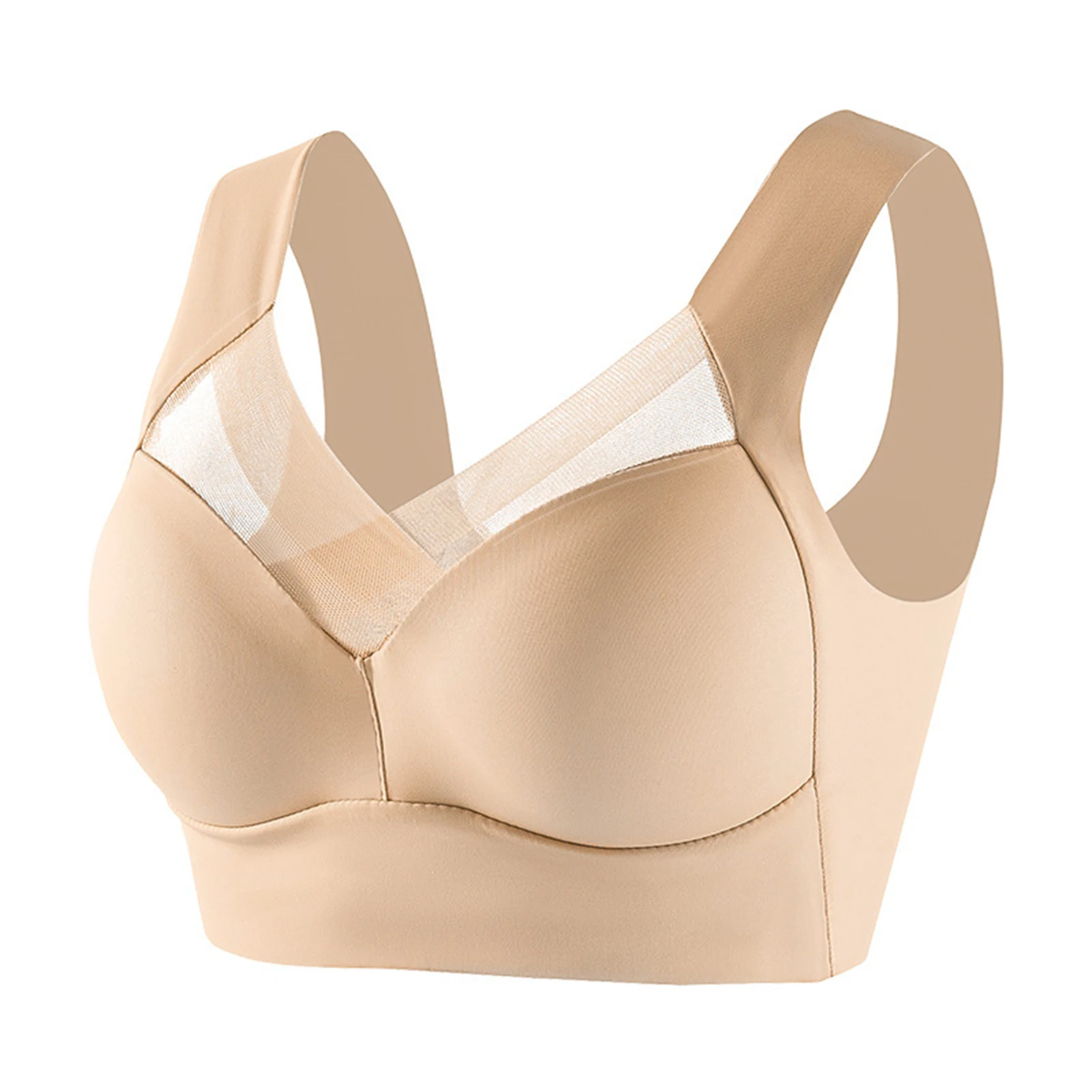 Widened Non-slip Straps Bras Translucent Sexy Mesh Underwear for Shaping Perfect Chest Shape
Widened Non-slip Straps Bras Translucent Sexy Mesh Underwear for Shaping Perfect Chest Shape