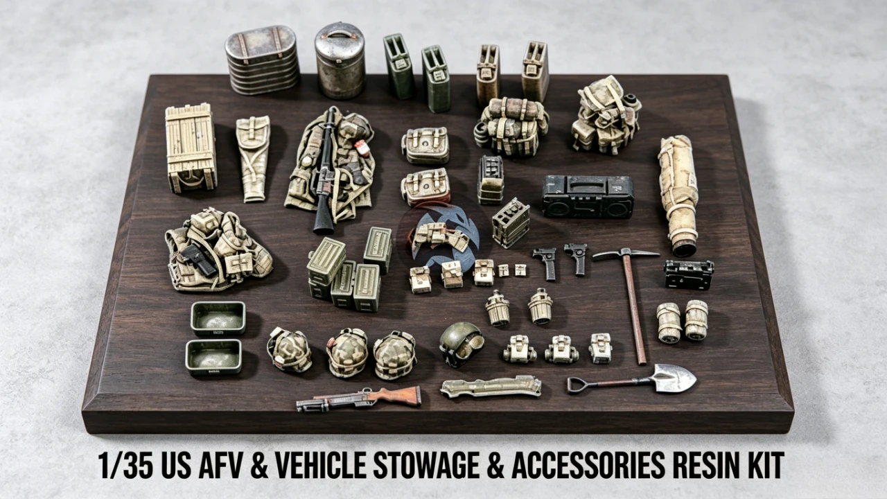 Foundry Resin Kit 1/35 American AFV & Vehicle Loading and Accessories Resin Plain Kit
Foundry Resin Kit 1/35 American AFV & Vehicle Loading and Accessories Resin Plain Kit