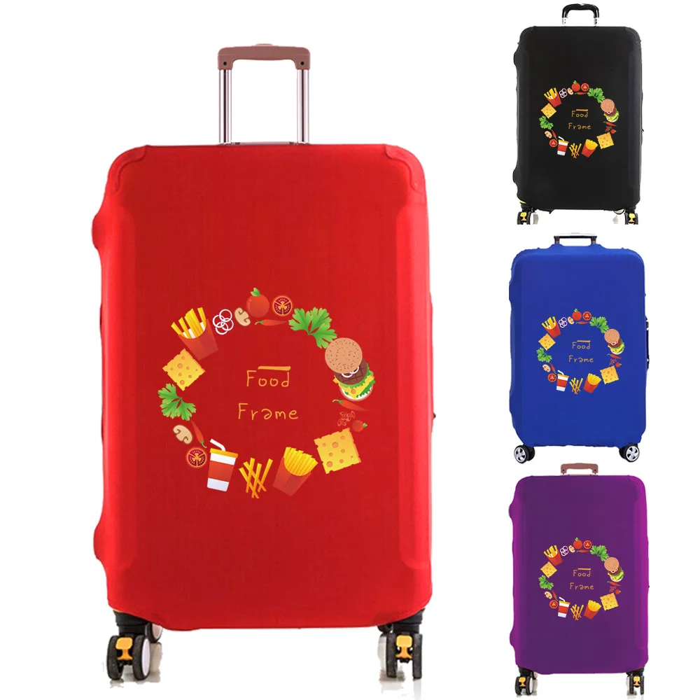 Food Circle Print Luggage Cover Suitcase Protector Thicker Elastic Dust Covering for 18-32 Inch Trolley Case Travel Accessories
Food Circle Print Luggage Cover Suitcase Protector Thicker Elastic Dust Covering for 18-32 Inch Trolley Case Travel Accessories