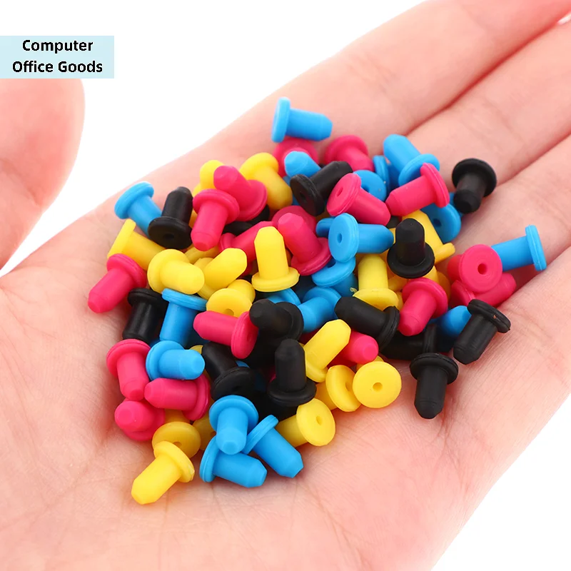 【10pcs Random 4mm High Elastic Refitting Tool Ink Fixed Printer Accessories Rubber Seal Silicone Plug】
【10pcs Random 4mm High Elastic Refitting Tool Ink Fixed Printer Accessories Rubber Seal Silicone Plug】