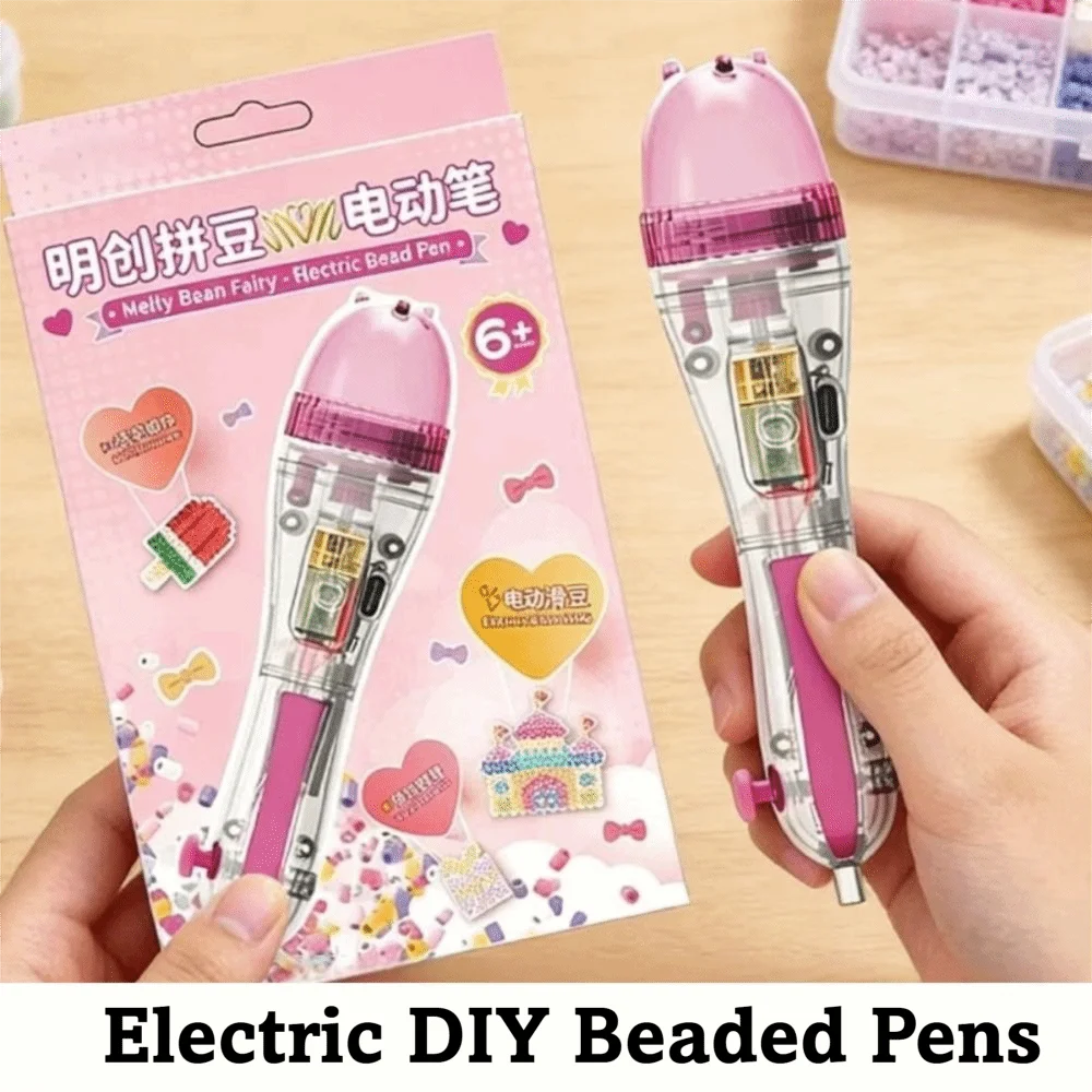 2.6mm Electric Perler Beads Pen DIY Beads Craft Projects Bead Dispenser Automatic Bead Pen DIY Beaded Pens Save Time
2.6mm Electric Perler Beads Pen DIY Beads Craft Projects Bead Dispenser Automatic Bead Pen DIY Beaded Pens Save Time