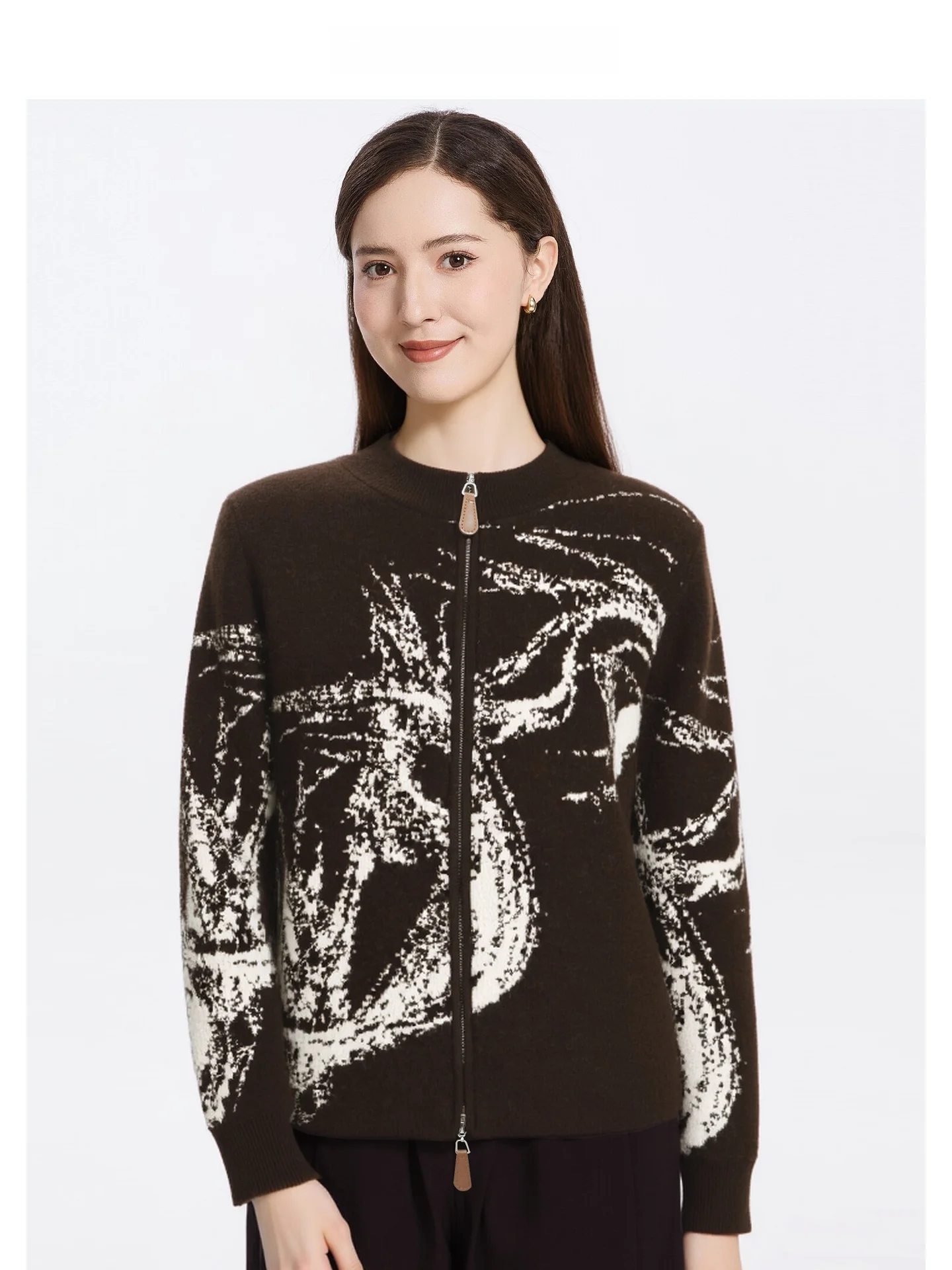 Вязаный кардиган ARI HAP, повседневный, свободного кроя, из смесовой шерсти, с длинными рукавами, круглым вырезом, не тяжелый, зимний, женский, модный
Вязаный кардиган ARI HAP, повседневный, свободного кроя, из смесовой шерсти, с длинными рукавами, круглым вырезом, не тяжелый, зимний, женский, модный