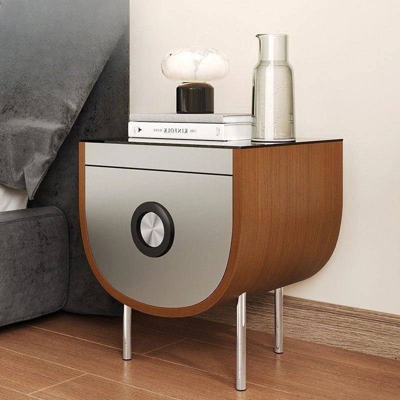Bedside table, locker, integrated master bedroom, small solid wood stainless steel bedside small narrow cabinet, antique design
Bedside table, locker, integrated master bedroom, small solid wood stainless steel bedside small narrow cabinet, antique design