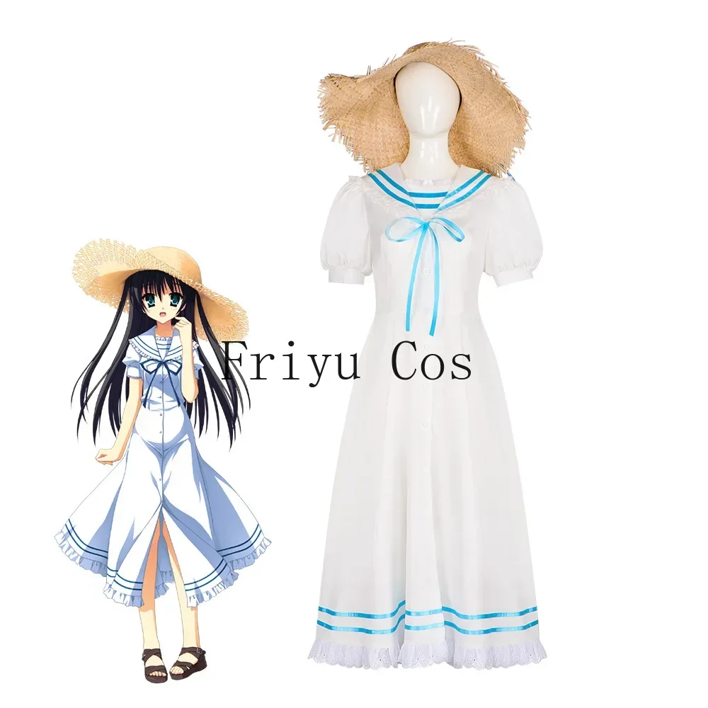 Game Natsuzora Kanata Kousaka Chihaya Dress Hat Cosplay Costume Woman Long Skirt Party Daily Anime Halloween Costume
Game Natsuzora Kanata Kousaka Chihaya Dress Hat Cosplay Costume Woman Long Skirt Party Daily Anime Halloween Costume
