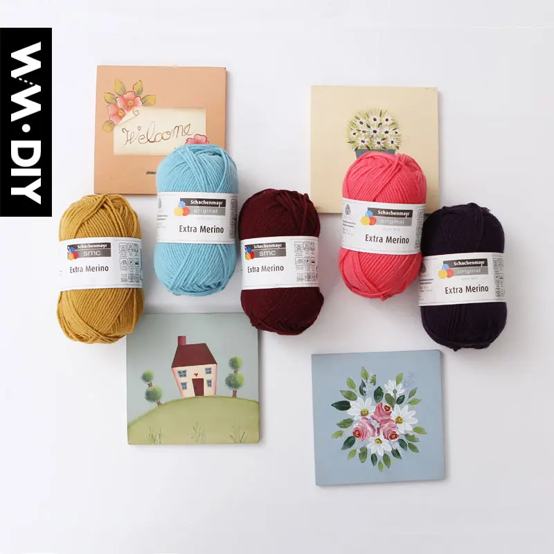 Пряжа SMC Extra Merino из чистой шерсти для ручного вязания, 50 г (130 метров) – для домашнего шитья, рукоделия, материалов и инструментов для DIY
Пряжа SMC Extra Merino из чистой шерсти для ручного вязания, 50 г (130 метров) – для домашнего шитья, рукоделия, материалов и инструментов для DIY