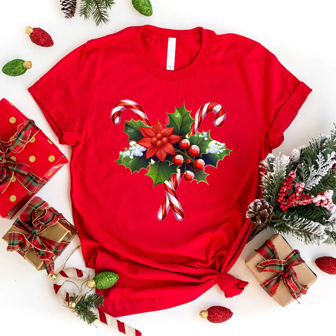 New Christmas Flower Printed T Shirt Women Men Teens Fashion Hip Hop Harajuku Casual Short Sleeve Tops Tees
New Christmas Flower Printed T Shirt Women Men Teens Fashion Hip Hop Harajuku Casual Short Sleeve Tops Tees