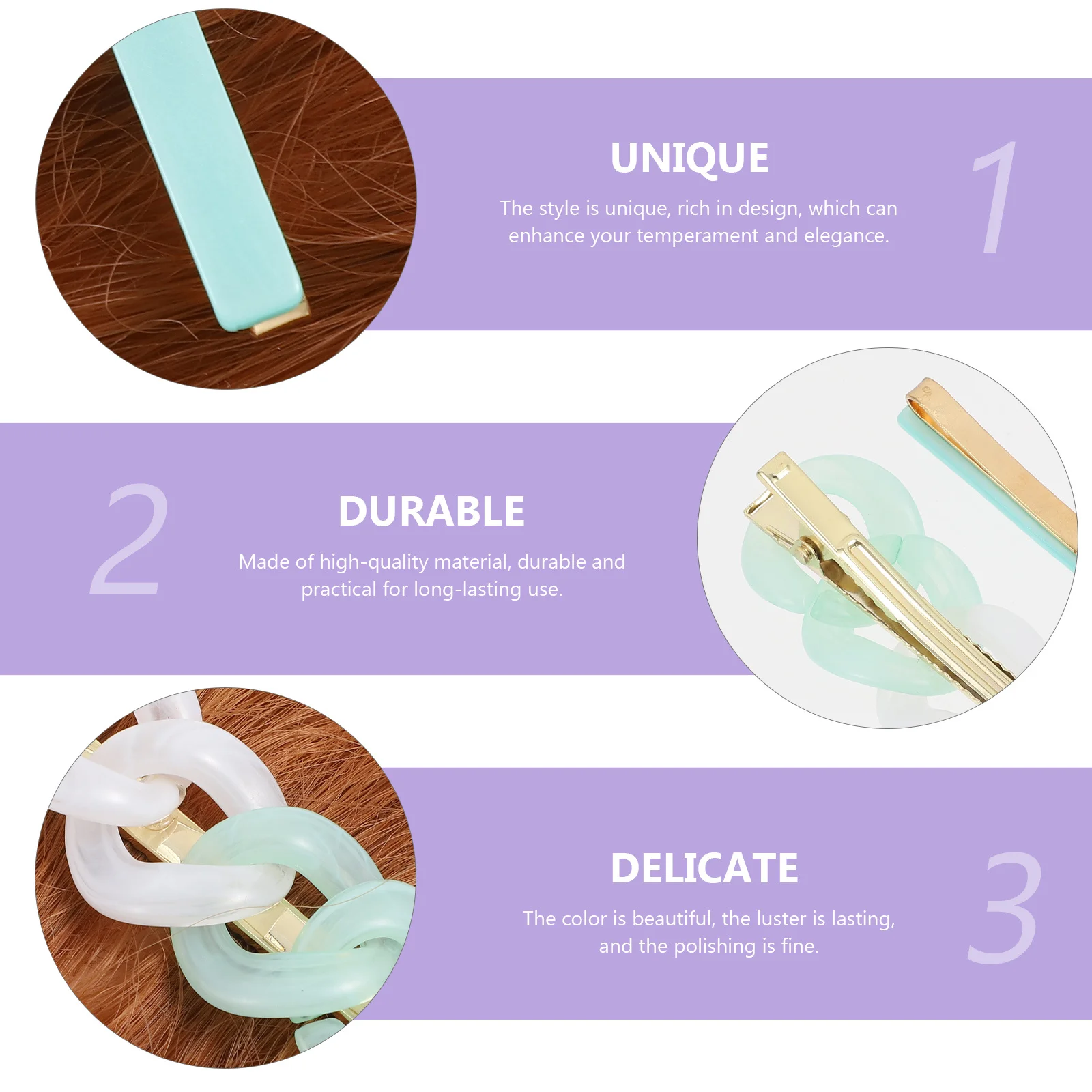 2Pcs Hair Side Clips Creative Hollow Hairpins Fine Polishing Bang Clamps for Women Elegant Hair Accessories
2Pcs Hair Side Clips Creative Hollow Hairpins Fine Polishing Bang Clamps for Women Elegant Hair Accessories