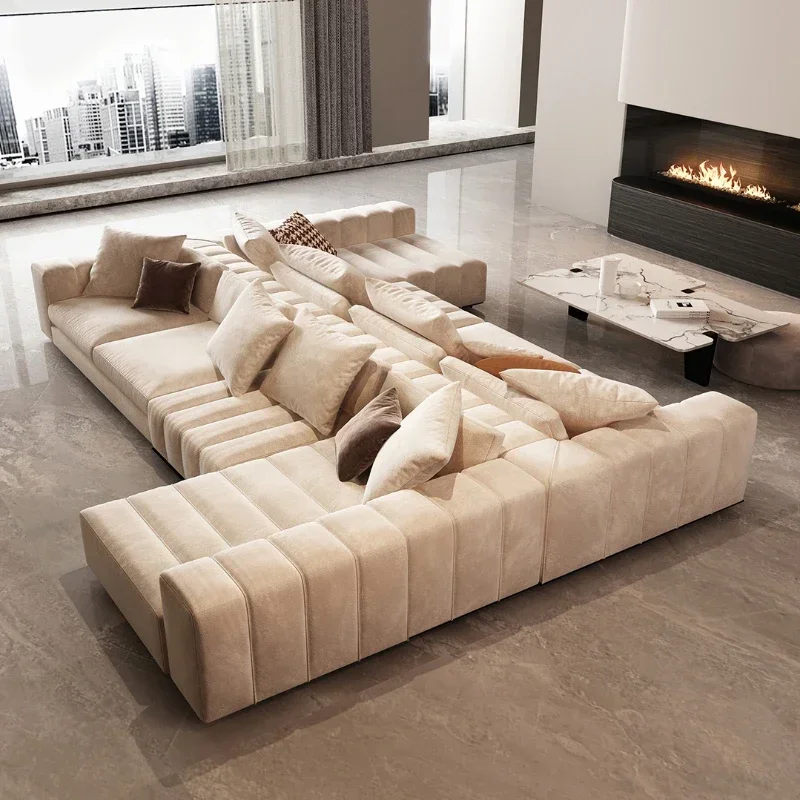 Simple and Modern Fabric Craft Sofa Silent Style Italian Light Luxury Large and Small Apartment Type Villa
Simple and Modern Fabric Craft Sofa Silent Style Italian Light Luxury Large and Small Apartment Type Villa