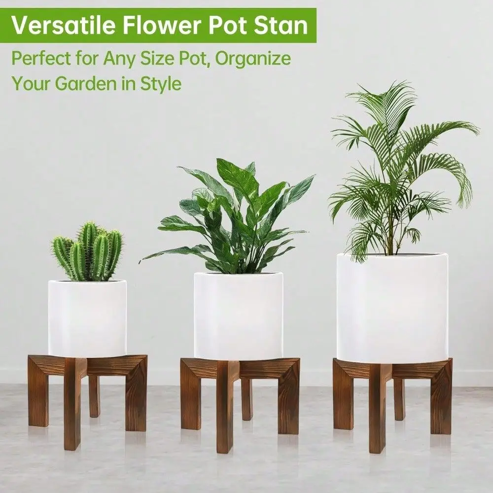 Plant Stand Indoor Outdoor For Plants, Large Size Planter Stand Holder,Sturdy And Stable Flower Pot Stand,Fits Most Size Flower
Plant Stand Indoor Outdoor For Plants, Large Size Planter Stand Holder,Sturdy And Stable Flower Pot Stand,Fits Most Size Flower