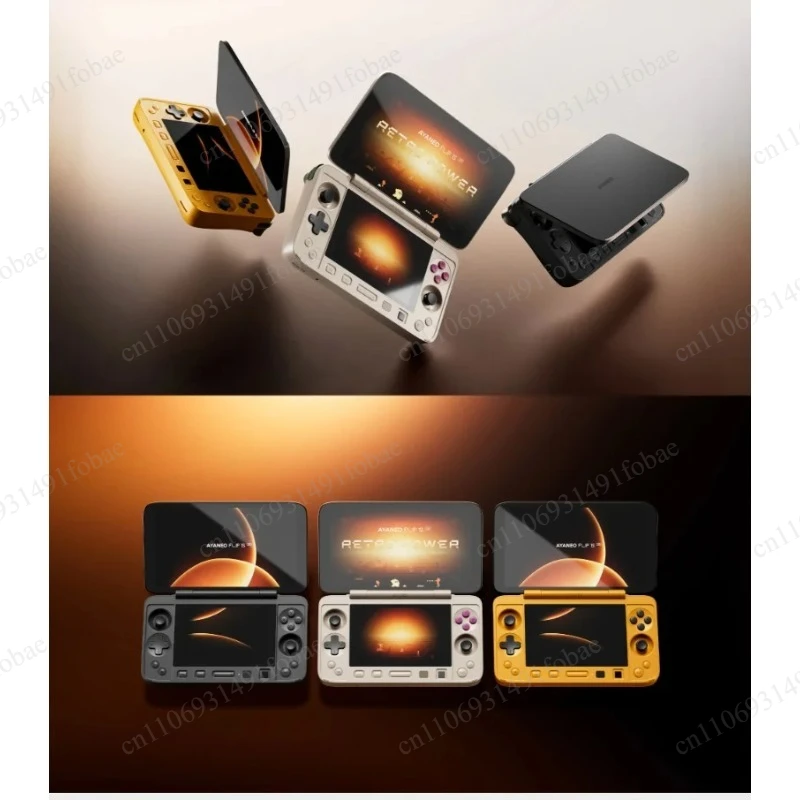 AYANEO Flip 1S DS Flip Game Console 1080P 144Hz OLED Screen Portable Handheld Console HX370 8840U Dual Screens Game Machine
AYANEO Flip 1S DS Flip Game Console 1080P 144Hz OLED Screen Portable Handheld Console HX370 8840U Dual Screens Game Machine