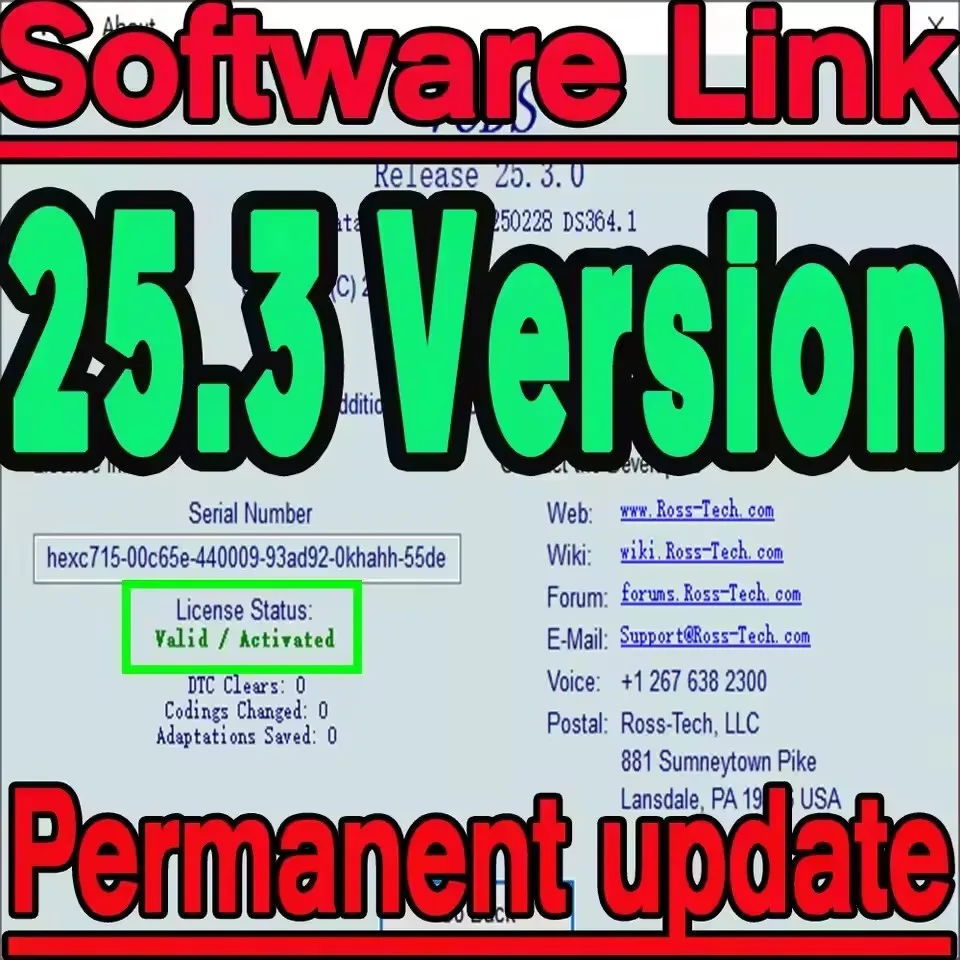 UPDATE SOFTWARE VAG-COM OBD2 Scanner HEX V2 USB Interface FOR VW AUDI Skoda Seat Unlimited VINs Atmega162 Multilingual VCDS
UPDATE SOFTWARE VAG-COM OBD2 Scanner HEX V2 USB Interface FOR VW AUDI Skoda Seat Unlimited VINs Atmega162 Multilingual VCDS