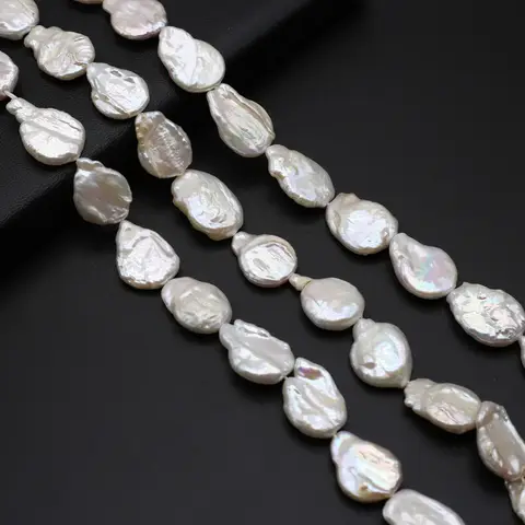Natural Freshwater Baroque Pearls Beaded Irregular Loose Spacer Beads for Jewelry Making Diy Fine Fashion Bracelet Necklace Gift