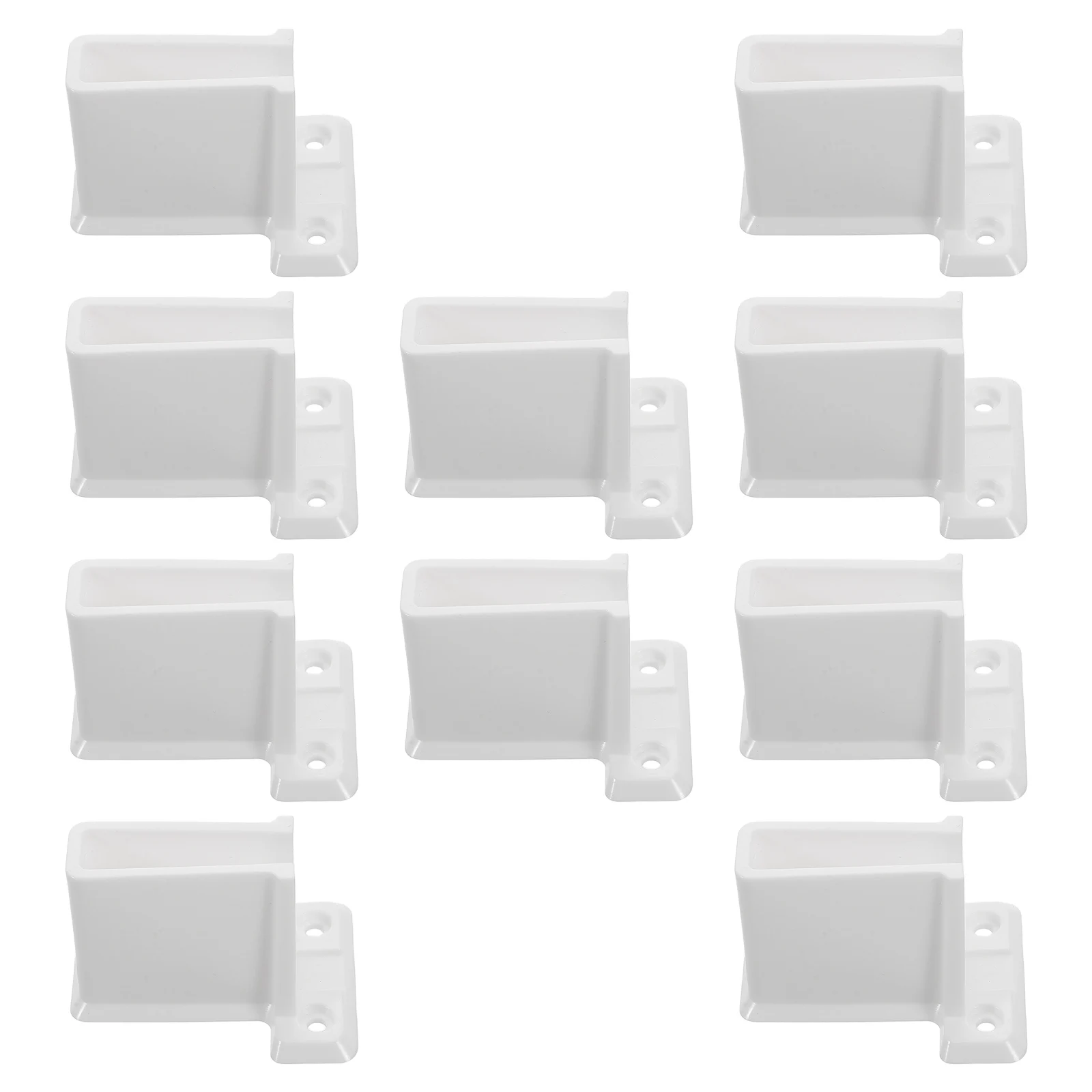 10 Pcs Door Lock Retainer Rv Catch Latch Bracket Baggage Holder White Parts Durable Installation Versatile Design
10 Pcs Door Lock Retainer Rv Catch Latch Bracket Baggage Holder White Parts Durable Installation Versatile Design