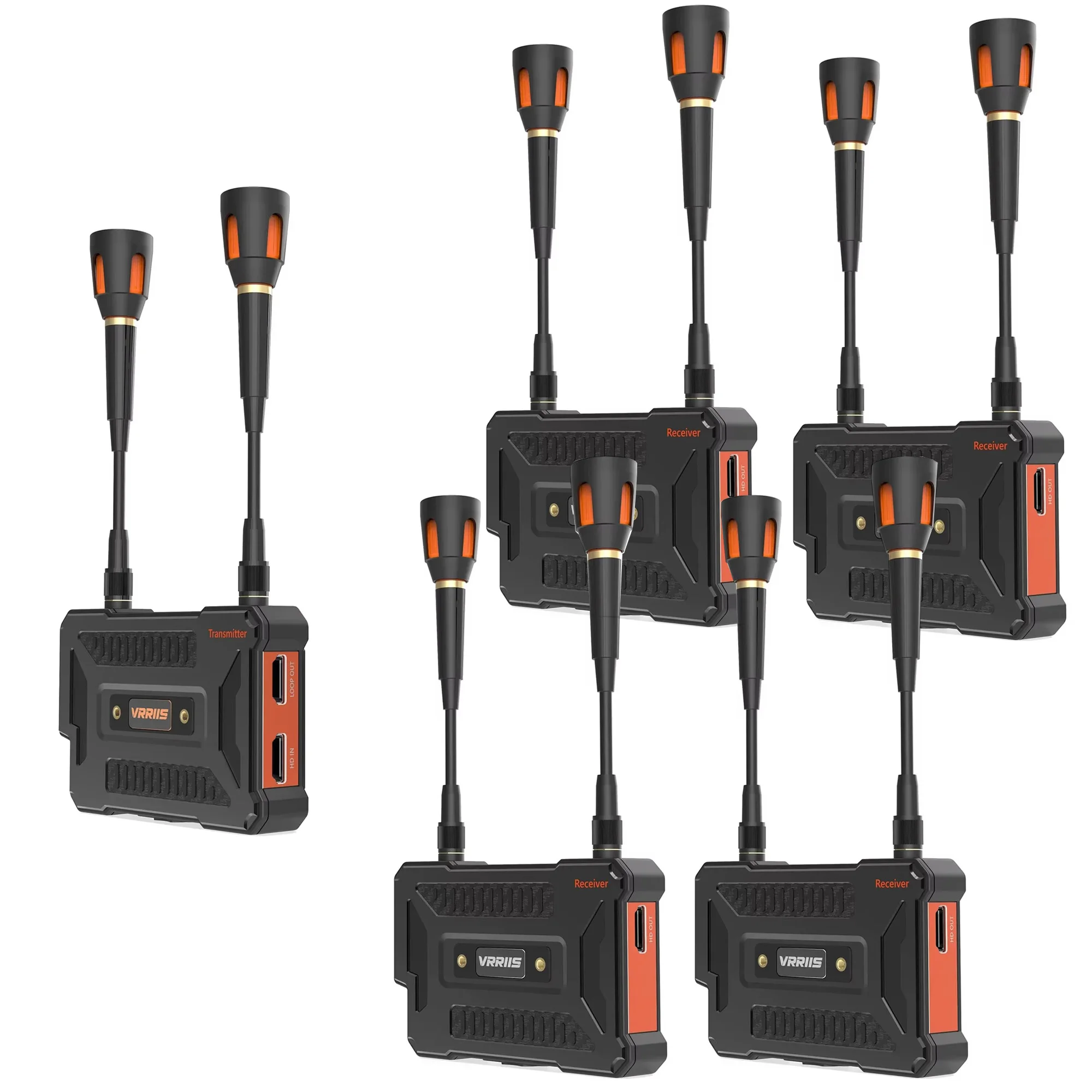 300m Wireless Wifi HDMI Video Transmitter and Receiver 1 To 4 HDMI Extender for Laptop PC Camera Live Streaming To TV Monitor
300m Wireless Wifi HDMI Video Transmitter and Receiver 1 To 4 HDMI Extender for Laptop PC Camera Live Streaming To TV Monitor