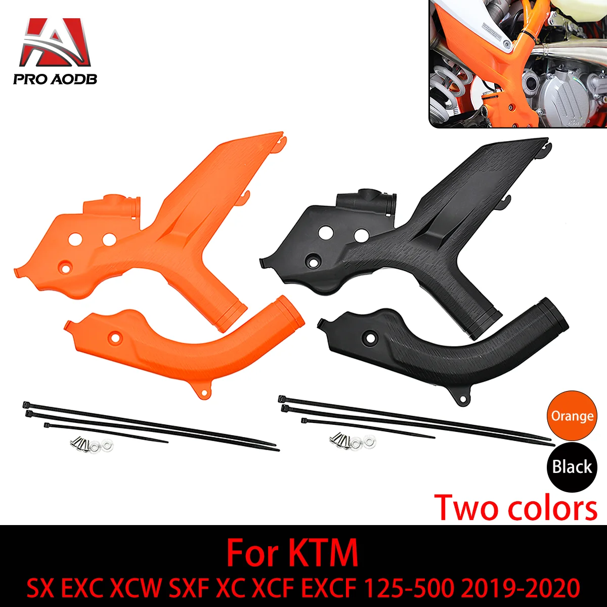 Motorcycle Frame Protector Guard Cover For KTM 125 150 250 300 350 450 500 EXC-F XC-W 2019-2023 SX SXF XC XCF EXC EXCF XCW XCFW
Motorcycle Frame Protector Guard Cover For KTM 125 150 250 300 350 450 500 EXC-F XC-W 2019-2023 SX SXF XC XCF EXC EXCF XCW XCFW