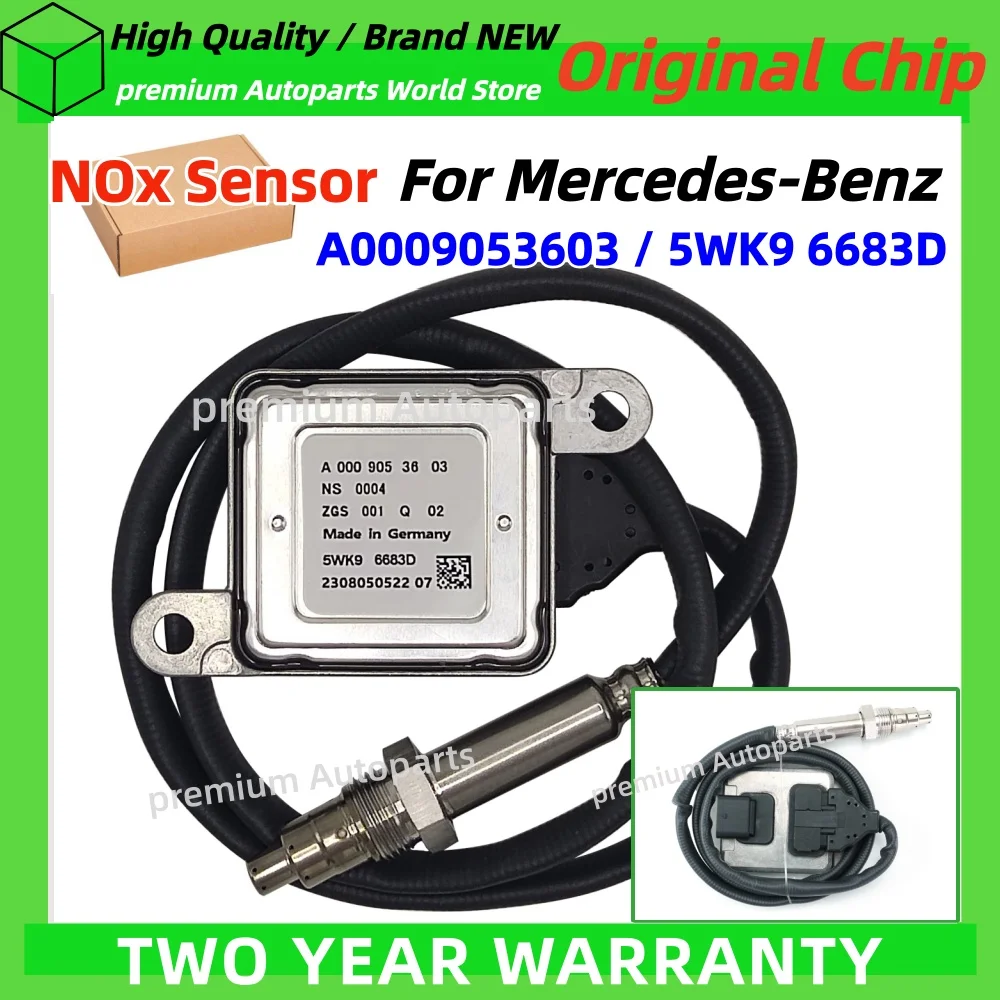 A0009053603 5WK96683D Original New Nitrogen Oxide NOx Sensor For Mercedes-Benz C Class W205 W166 GLA200
A0009053603 5WK96683D Original New Nitrogen Oxide NOx Sensor For Mercedes-Benz C Class W205 W166 GLA200