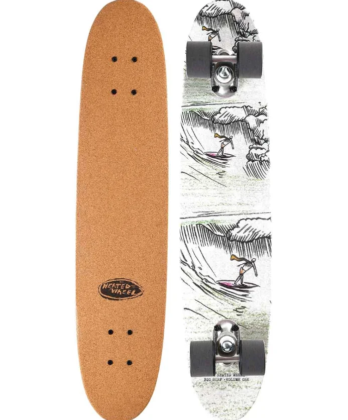 The Heated Wheel Bio Surf Cork Top Polarizer Complete Skateboard - 6x27.5
The Heated Wheel Bio Surf Cork Top Polarizer Complete Skateboard - 6x27.5