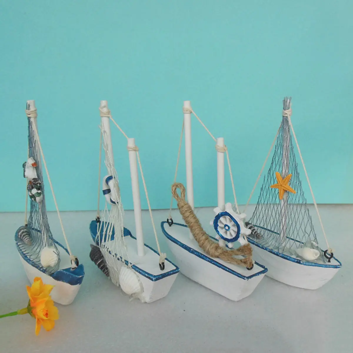 Wooden Sailboat Ornament Mediterranean Style Cartoon Lovely Small Fresh Car Desk Office Bedroom Home Decor Eco Friendly Gift
Wooden Sailboat Ornament Mediterranean Style Cartoon Lovely Small Fresh Car Desk Office Bedroom Home Decor Eco Friendly Gift