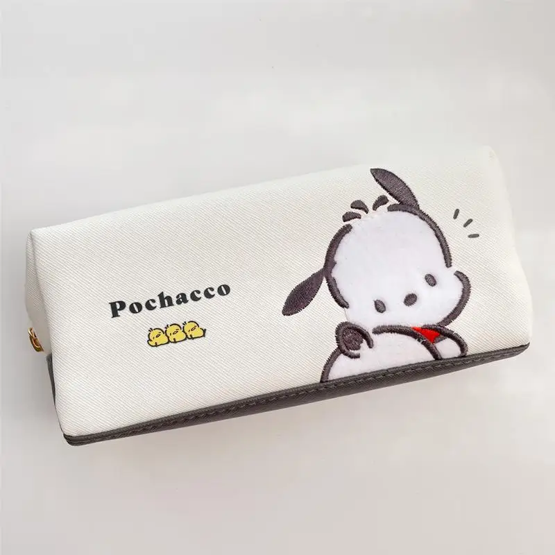 Pochacco Japanese Kawaii Embroidery Process Student Pencil Bag Lead Large Capacity Multi-Functional Pu Stationery Storage Bag
Pochacco Japanese Kawaii Embroidery Process Student Pencil Bag Lead Large Capacity Multi-Functional Pu Stationery Storage Bag