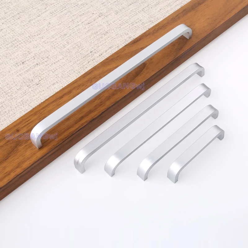 Modern Black Aerospace Aluminum Solid Core Drawer Pulls Handles for Cabinet Closet Wardrobe Dresser - 96-192mm
Modern Black Aerospace Aluminum Solid Core Drawer Pulls Handles for Cabinet Closet Wardrobe Dresser - 96-192mm
