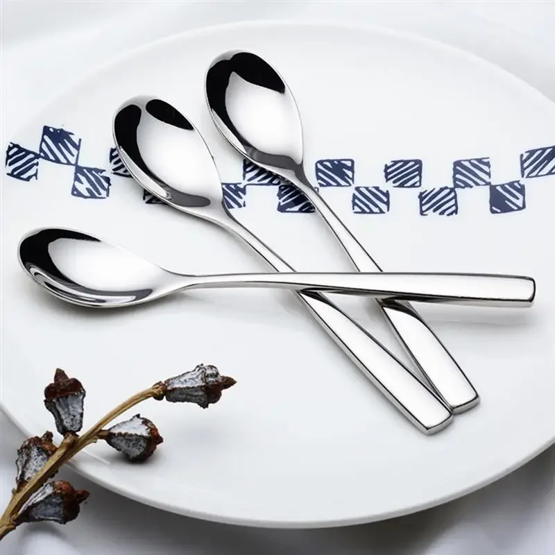 6pcs 304 Stainless Steel Spoons Teaspoon Coffee Spoon Dessert Stir Soup Spoons Stainless Steel Spoons For Tea Coffee Ice Cream
6pcs 304 Stainless Steel Spoons Teaspoon Coffee Spoon Dessert Stir Soup Spoons Stainless Steel Spoons For Tea Coffee Ice Cream