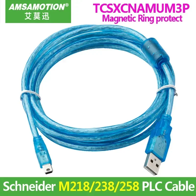 TCSXCNAMUM3P Подходит для процессора серии Schneider M218/238/258/241, кабель для программирования ПЛК, мини-порт
TCSXCNAMUM3P Подходит для процессора серии Schneider M218/238/258/241, кабель для программирования ПЛК, мини-порт