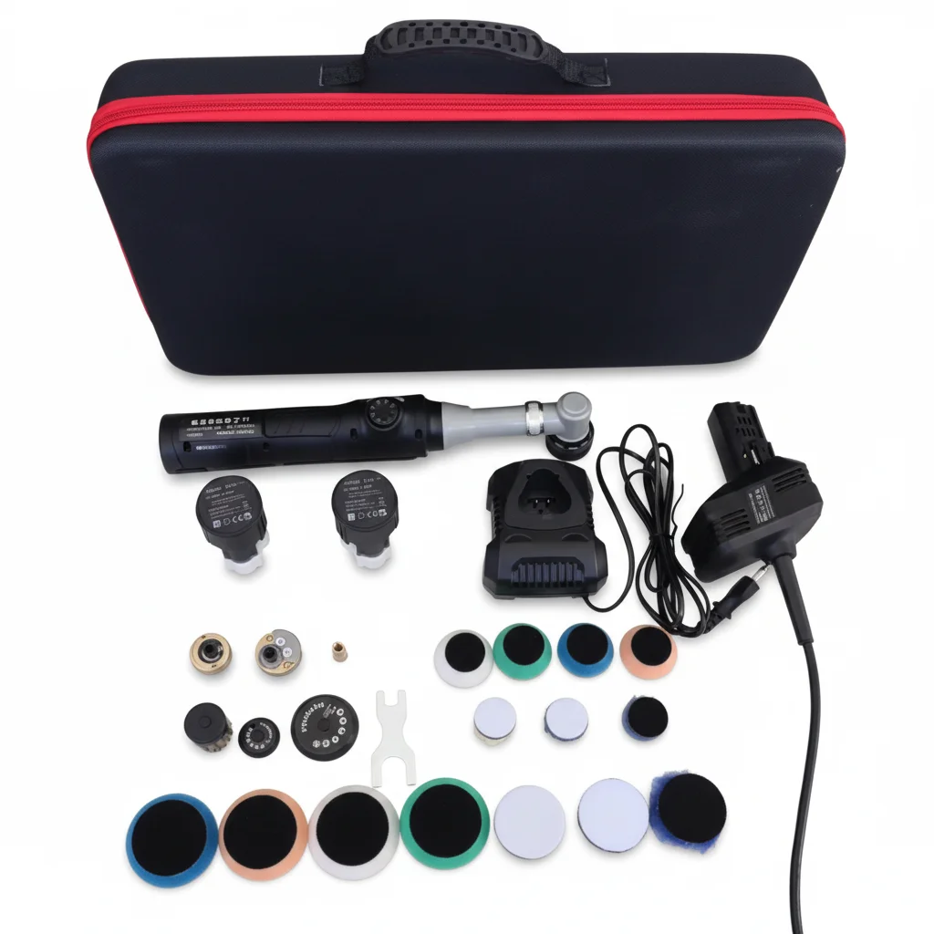 Auto Detailing Buffing Machine Cordless Mini Dual Action Polisher Buffer Car Wax Machine
Auto Detailing Buffing Machine Cordless Mini Dual Action Polisher Buffer Car Wax Machine
